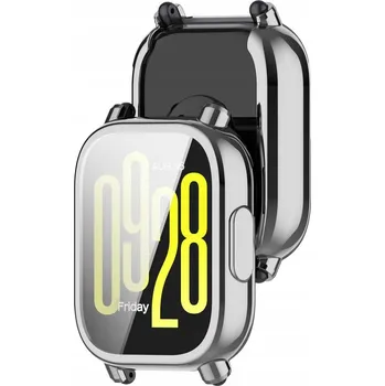 Pouzdro na mobilní telefon Pouzdro s krytem displeje Bizon pro Xiaomi Redmi Watch 5 Active, pouzdro, pouzdro