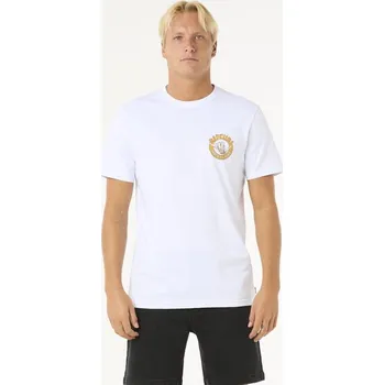 Pánská móda Tričko Rip Curl 2025 Shred Til Tee Wht - L