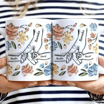 Hrnek - Maminčini miláčci - Až 10 dětí Bílá