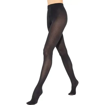 Dámské punčochy Dámské vzorované silonky Gatta Loretta 158 3 černá 50Den velikost 170-178