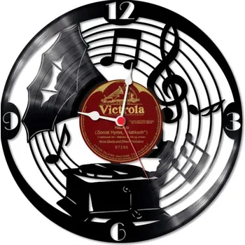 Hodiny Nástěnné hodiny LP deska - GRAMOFON