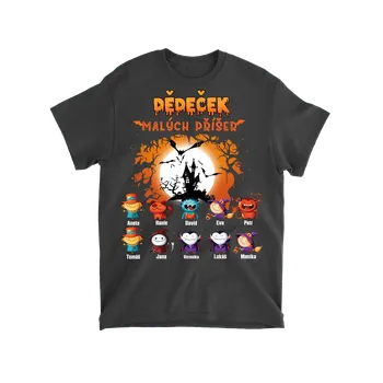 Tričko - Dědeček malých příšer - až 15 dětí Tričko / Navy / 3XL