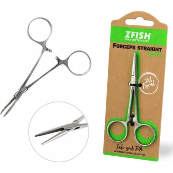 ZFISH Pean Rovný Forceps Straight Délka: 10 cm