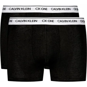 Boxerky Calvin Klein One pánské boxerky černé sada 2ks 000NB2385A-BNM S