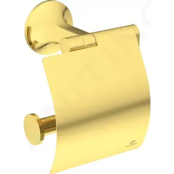 Ideal Standard La Dolce Vita Držák toaletního papíru s krytem, kartáčované zlato, T5509A2