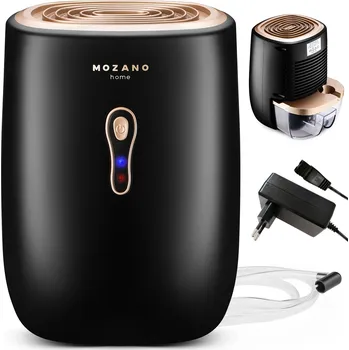 Odvlhčovač vzduchu Odvlhčovač vzduchu Mozano Dry Vac 800 ml 30 W 0,3 l/24 h Černo-zlatý