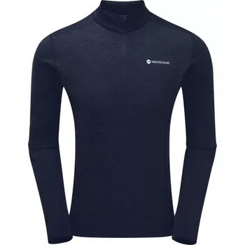 Montane DART ZIP NECK Eclipse Blue triko