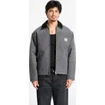 Bunda Carhartt WIP OG Detroit Jacket UNISEX Graphite/ Black Stone Canvas L