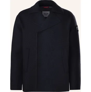 Pánský zimní kabát Joop! Jeans Pánský Caban Kabát Gifford, tmavě modrá, 54