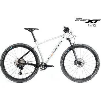 Horské kolo Lee Cougan Revenge Shimano XT / SLX 1x12 Bomber Z2, stříbrno-černá matná velikost rámu: XS