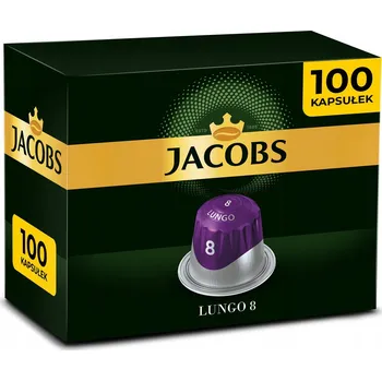Kapsle do Nespresso Jacobs Lungo 8 - 100 ks