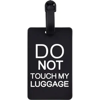 Cestovní polštářek Jmenovka na zavazadlo Jmenovka DoNotTouch