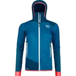 Dámská zimní bunda Ortovox Col Becchei Hybrid Jacket W Velikost: S / Barva: modrá