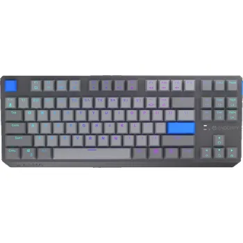 Klávesnice Endorfy Thock V2 TKL Wireless US Klávesnice, herní, bezdrátová, mechanická, Endorfy Yellow, US layout, TKL, ARGB, hliníková konstrukce, Bluetooth, 2,4GHz, USB, šedá EY5A130