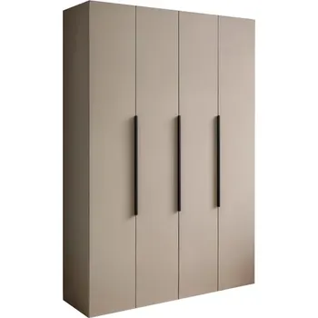 Železářství Moderní šatní skříň NICEA 160 – Hlínová béžová