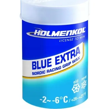 Lyžařský vosk Holmenkol Stoupací vosk MODRÝ EXTRA (45 g)