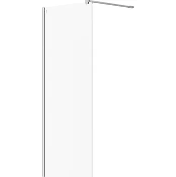 Cersanit Mille sprch. kout Walk-In chrom 80x200 čiré sklo S161-005
