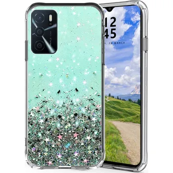 Pouzdro na mobilní telefon Zadní Kryt Radian pro Oppo A16 A16S A54S A55 5G zelený