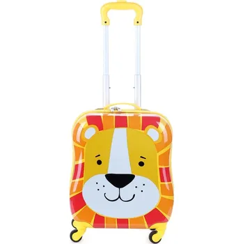 Snowball Dětský kufr Lev 31018 žlutá žlutá
