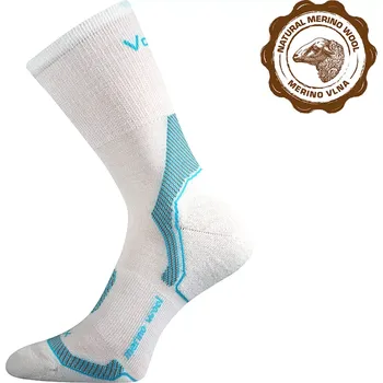 Pánské oblečení VOXX ponožky Indy bílo-modrá 43-46