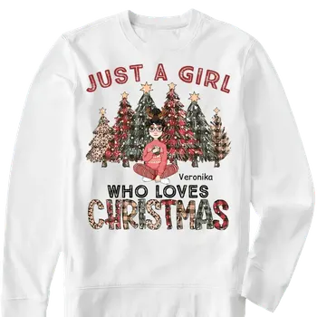 Pánská mikina Mikina - Tahle holka miluje Vánoce Mikina / Šedá / 3XL