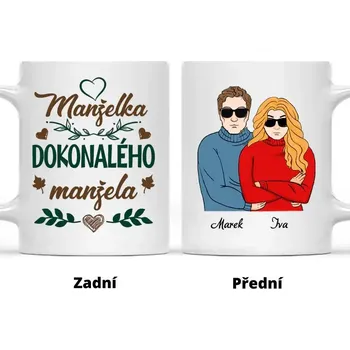 Hrnek - Úžasná žena Červená