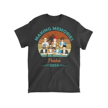 Tričko - Making Memories - Až 7 lidí Tričko / Černá / 4XL