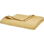 Today Přehoz na postel Japandi, bavlna, 220 x 240 cm, žlutý