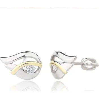 Náušnice Bealio BEALIO Stříbrné náušnice ORNAMENT 03-13679-3665