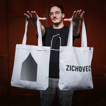 PLÁTĚNÁ TAŠKA ŠEDÁ - RASTR