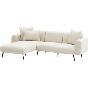 Sedací souprava Rohová sedací souprava do L PISA krémová levá