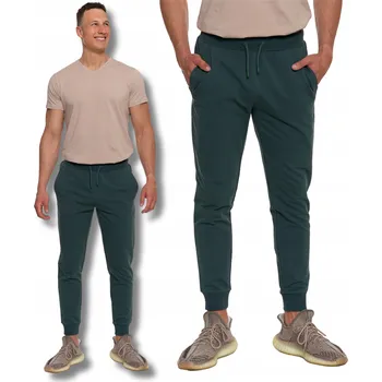 Pánské tepláky bavlněné s kapsami na zavazování pohodlné MORAJ 4XL