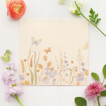 Papírový ubrousek Ubrousky FANTASIA 33x33 cm 20 KUSŮ DEKORACE NAROZENINY RAVI