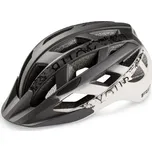 CatherineLife Cyklistická helma R2 LUMEN černá-bílá ATH18R velikost L (58-62 cm)