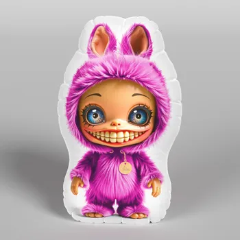 Polštář urbanzo.cz Polštářek LA FUFU růžová