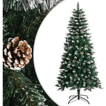 Vánoční stromek OMAXI Umělý vánoční stromek se stojanem zelený 120 cm PVC 110156