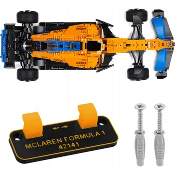 Věšák McLaren Formula 42141 - Držák na zeď věšák na formuli F1 LEGO - Typ C