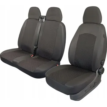 Potah sedadla Potah na přední sedadla Atra čalouněná látka černá univerzální