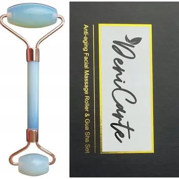 Masážní přístroj DENI CARTE Jadeitový MASÁŽNÍ PŘÍSTROJ váleček na obličej Opal Roller