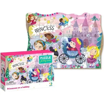 Hračka pro nejmenší Majjam DODO Puzzle: Princezny 27x20cm 30 dílků