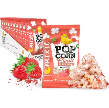 Mix.it BIO popcorn - Jahoda do kapsy