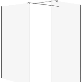 Cersanit Mille SET B796 Walk-In chrom čiré sklo S601-183