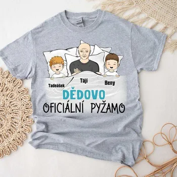 Tričko - Oficiální pyžamo 7 - Až 6 dětí Tričko / Šedá / 2XL