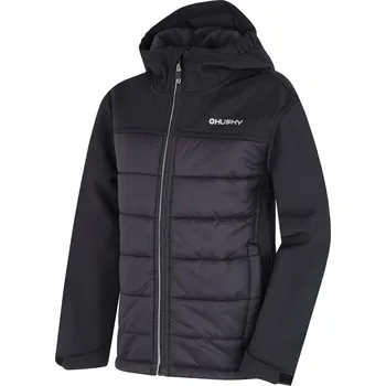 Husky Dětská softshell plněná bunda Swany K 164-170, black
