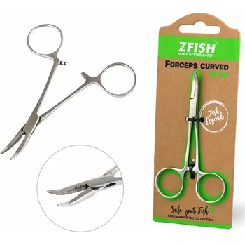 Pean Zahnutý Forceps Curved Délka: 10 cm