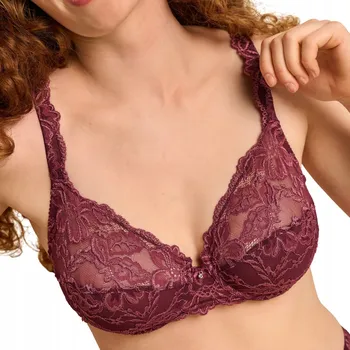 Podprsenka Beldona podprsenka s měkkými košíčky fialová velikost 75E