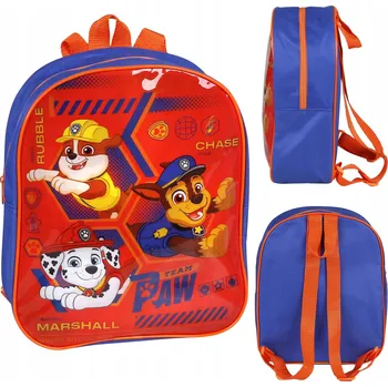 Městský batoh Školní batoh jednokomorový Tlapková patrola modrý