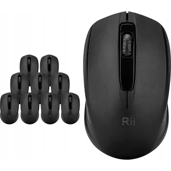 Myš Bezdrátová myš Rii , 2,4 G s USB přijímačem počítač /notebook/Windows