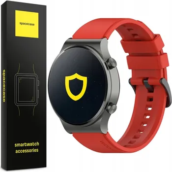 Řemínek na hodinky Červený řemínek Spacecase pro Samsung