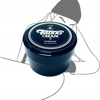 Tělový krém Péče o tetovací krém 100 ml na tetování krém ve sklenici